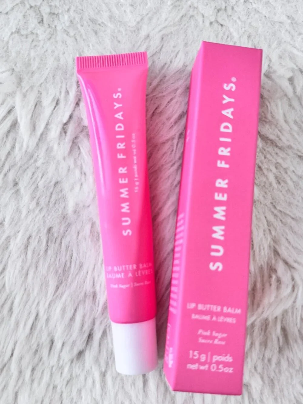 1pc/ Pink Sugar  /Summer Fridays Lip Butter Balm Conditioning Lip Mask New box